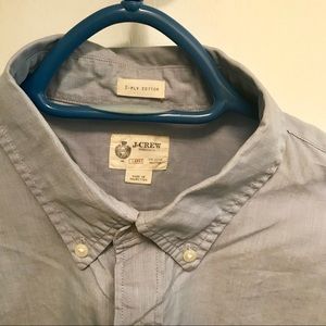 J crew men’s casual button down shirt
